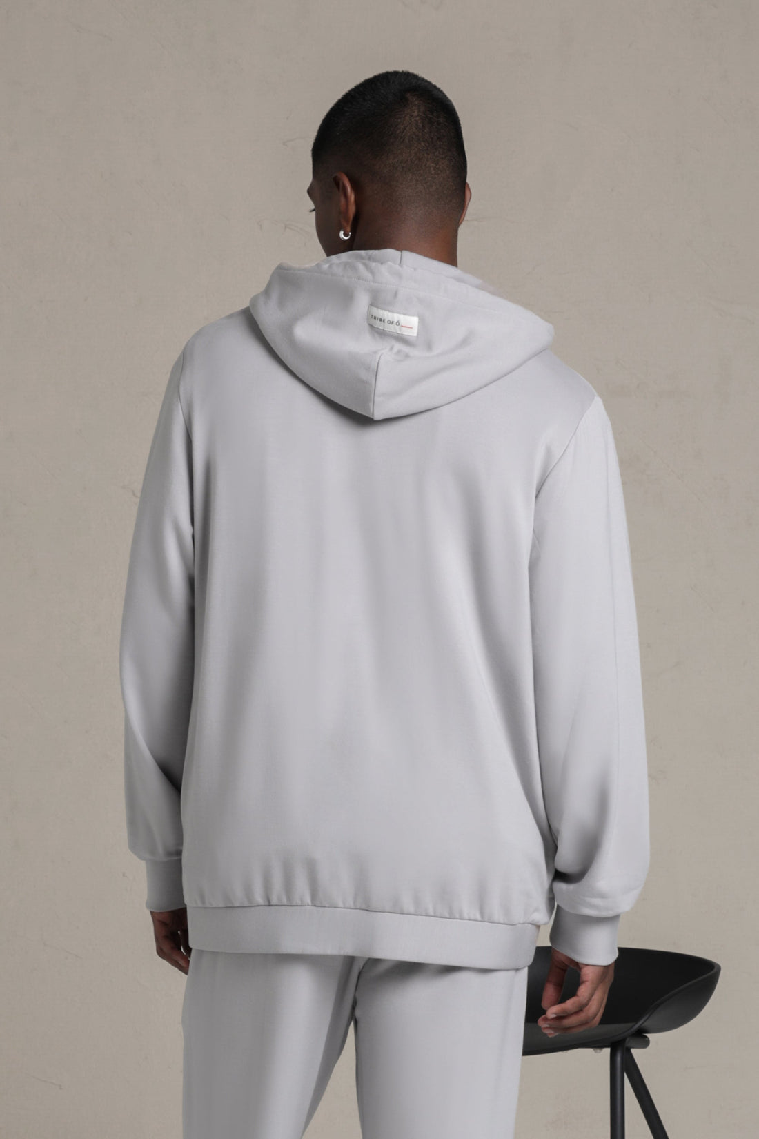 DANTE EMBROIDERED ZIP UP HOODIE